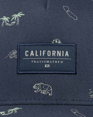 TravisMathew | Sausalito Snapback Hat - Blue Nights