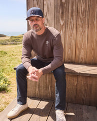 TravisMathew | Estate Grounds Snapback Hat - Total Eclipse