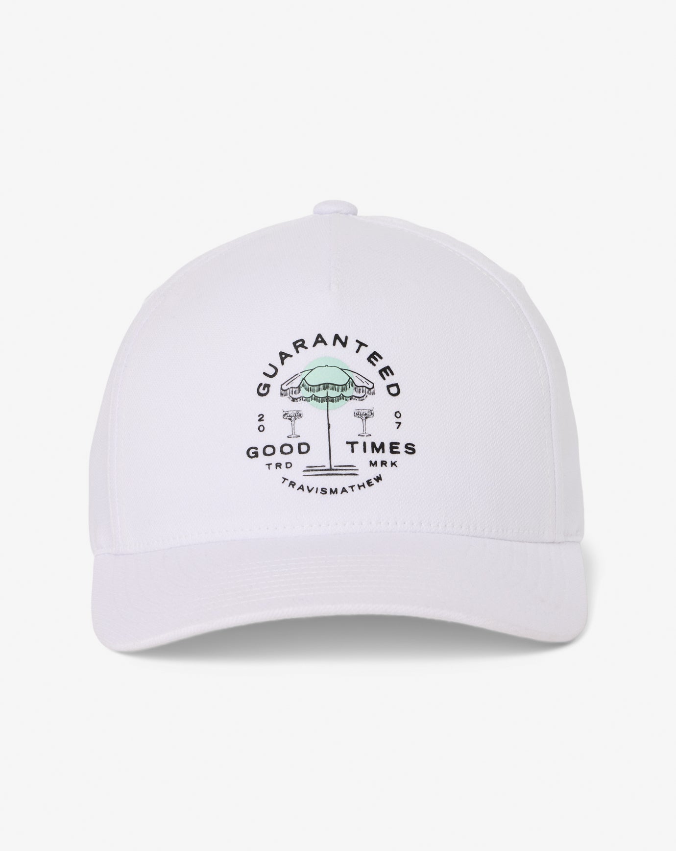 TravisMathew | Summer Sail Snapback Hat - White