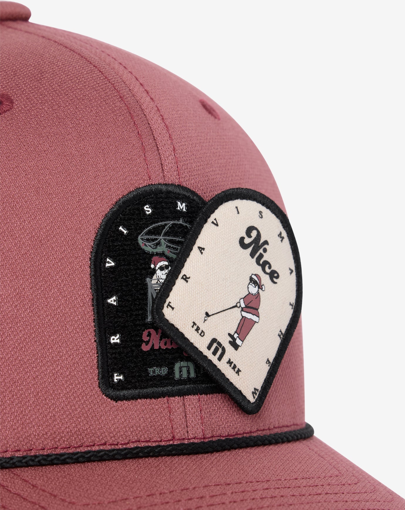 TravisMathew | Claus A Scene Snapback Hat - Roan Rouge