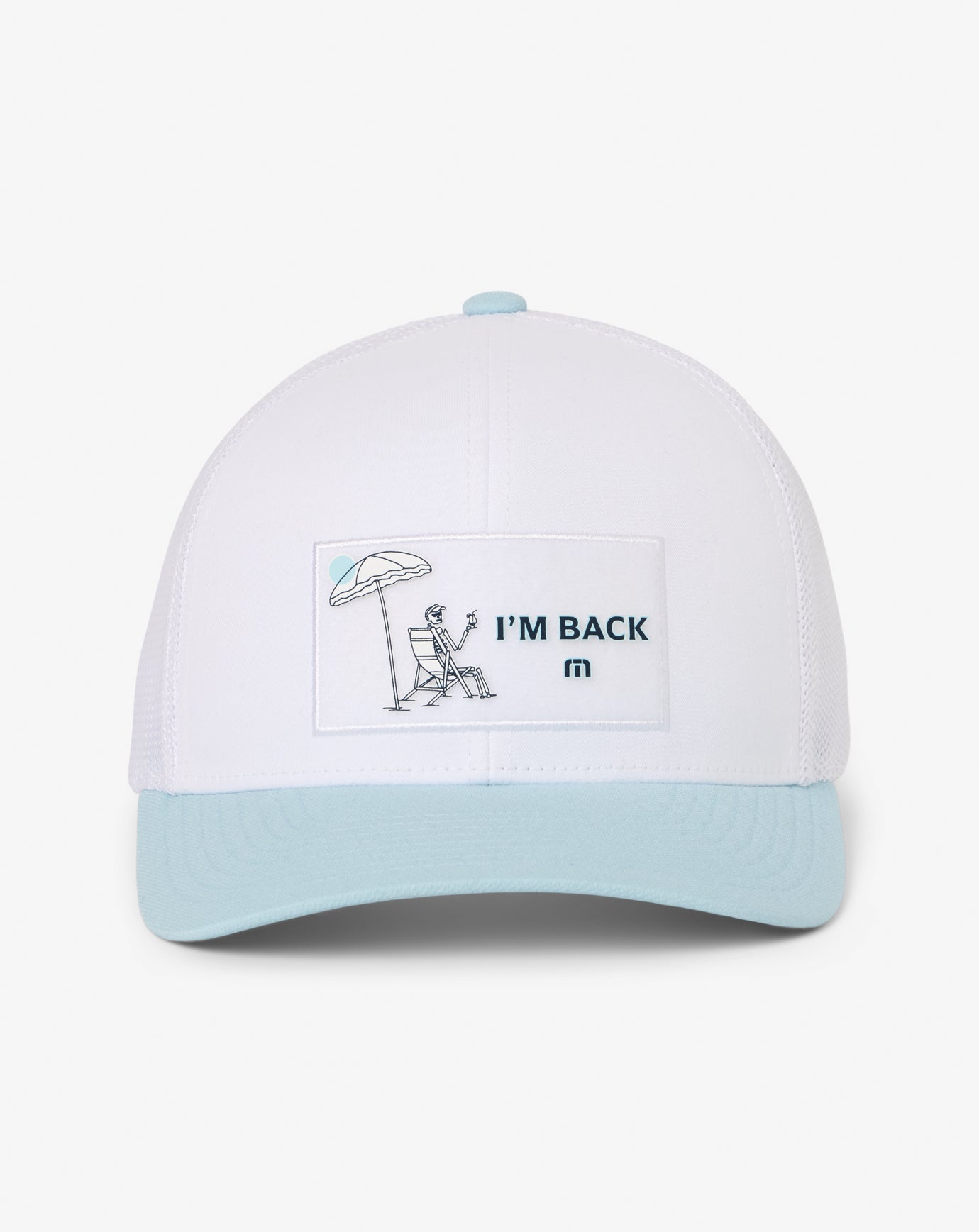TravisMathew | Full Send Feb Snapback Hat - White