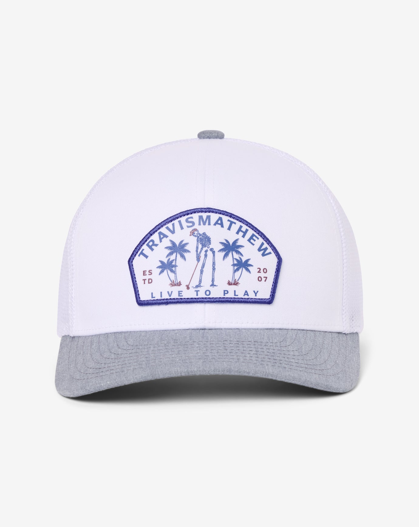 TravisMathew | Dark Ages Snapback Hat - White