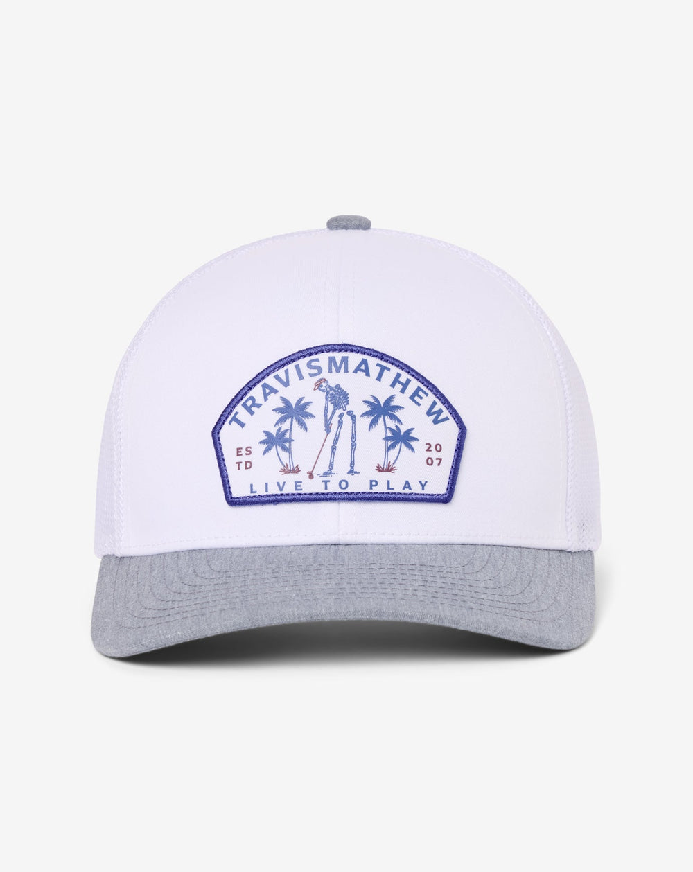 TravisMathew | Dark Ages Snapback Hat - White