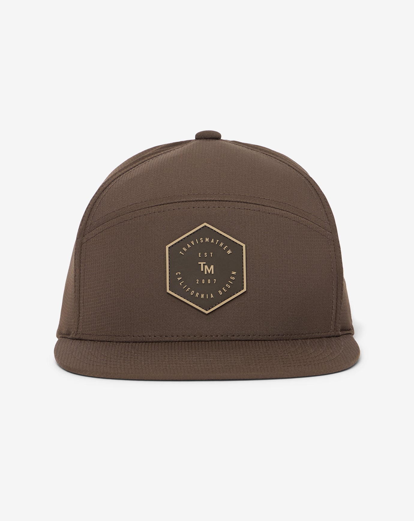 TravisMathew | Forward Swing Snapback Hat - Chocolate Brown