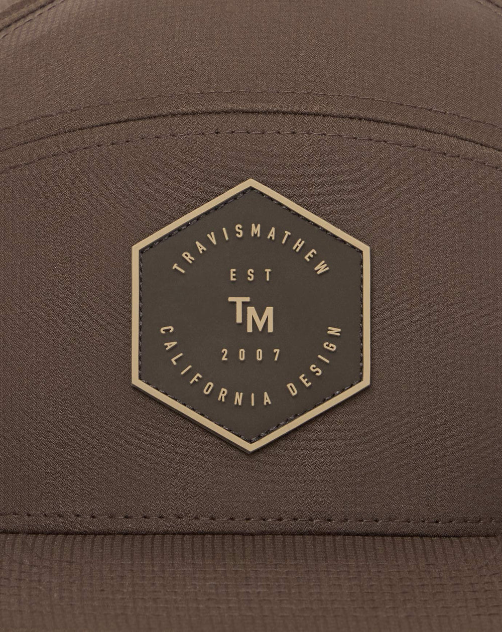 TravisMathew | Forward Swing Snapback Hat - Chocolate Brown