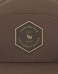 TravisMathew | Forward Swing Snapback Hat - Chocolate Brown