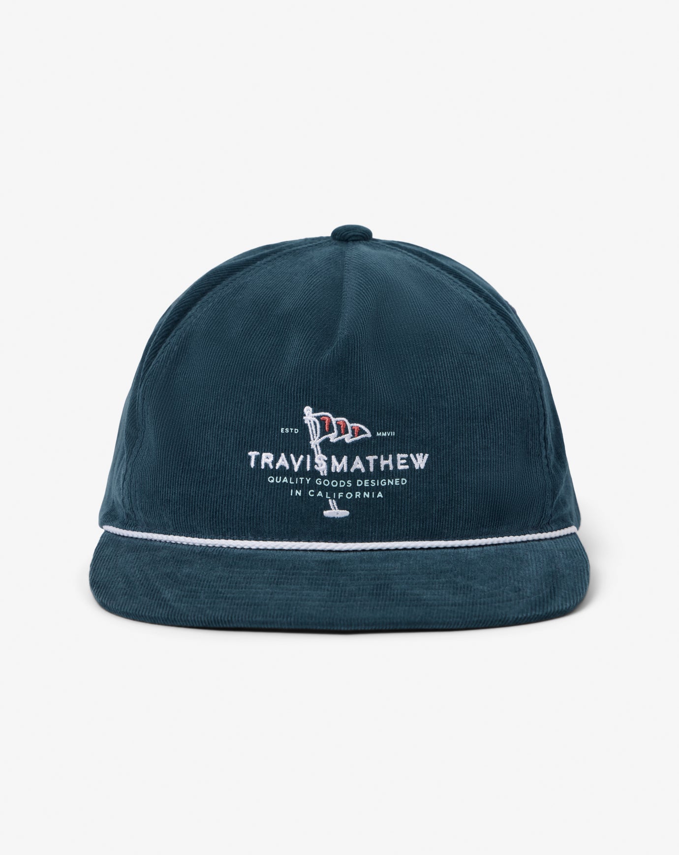 TravisMathew | One For The Money Snapback Hat - Mood Indigo/Vintage Indigo