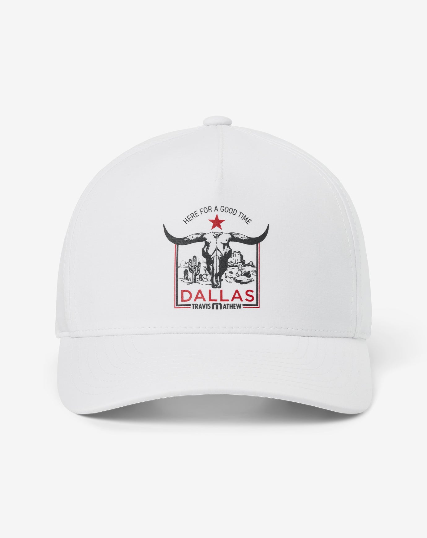 TravisMathew | Down South Dallas Snapback Hat - White