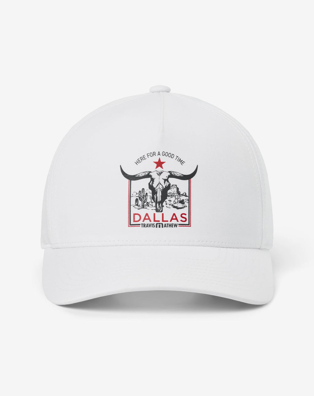 TravisMathew | Down South Dallas Snapback Hat - White