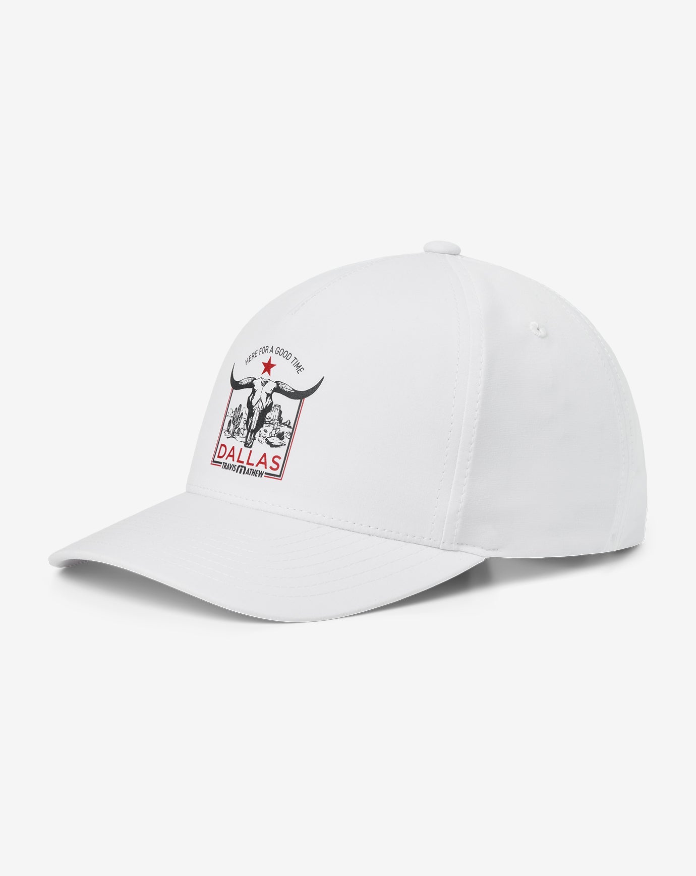 TravisMathew | Down South Dallas Snapback Hat - White