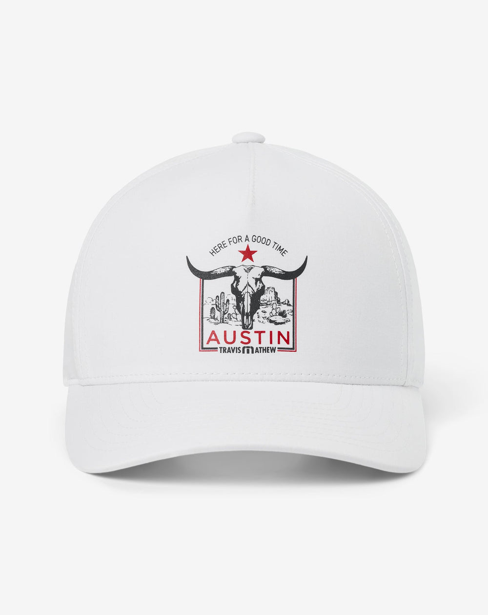 TravisMathew | Down South Austin Snapback Hat - White