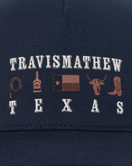 TravisMathew | Texas Toasty Snapback Hat - Total Eclipse