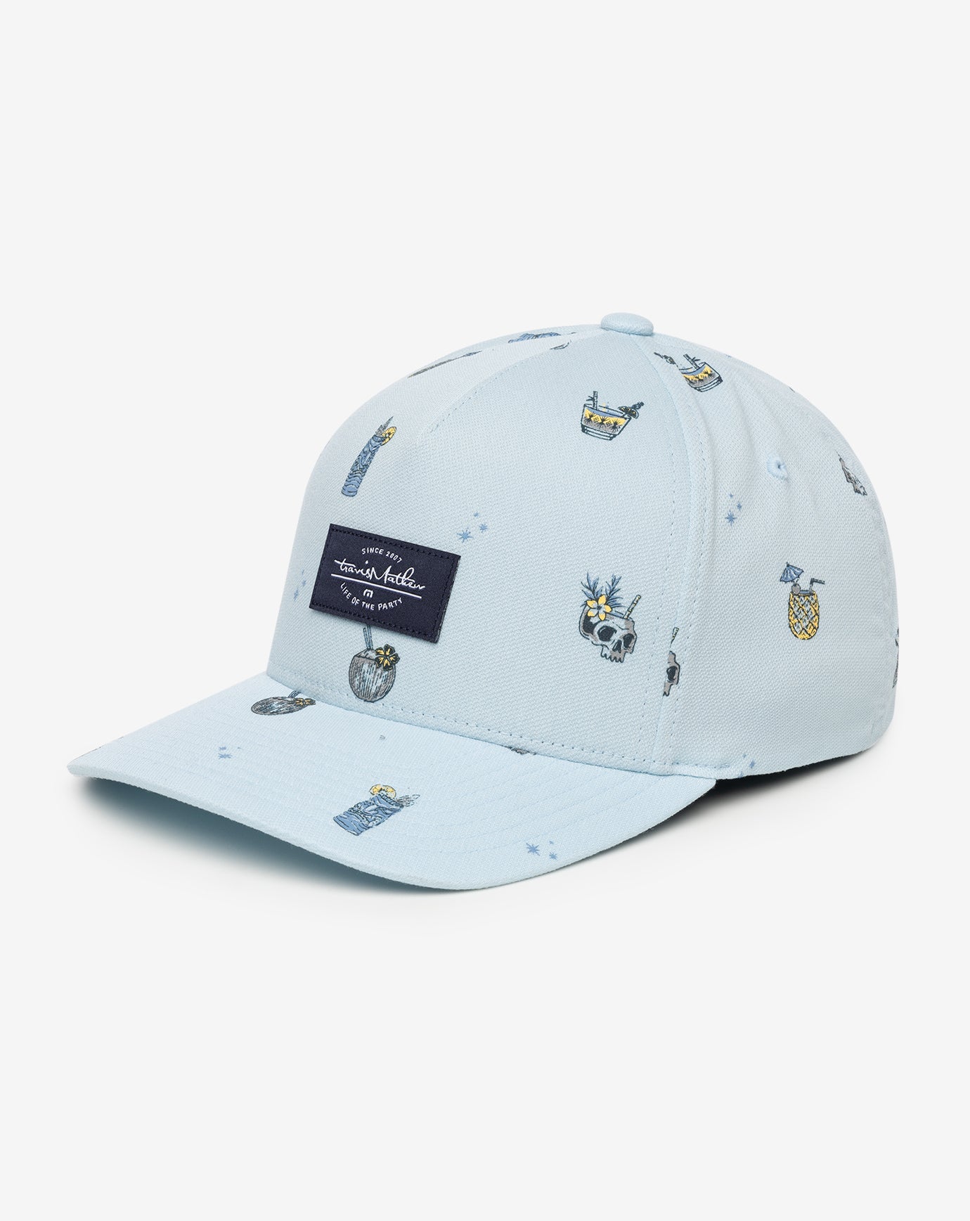 TravisMathew | Paradise Cove Fitted Hat - Dream Blue