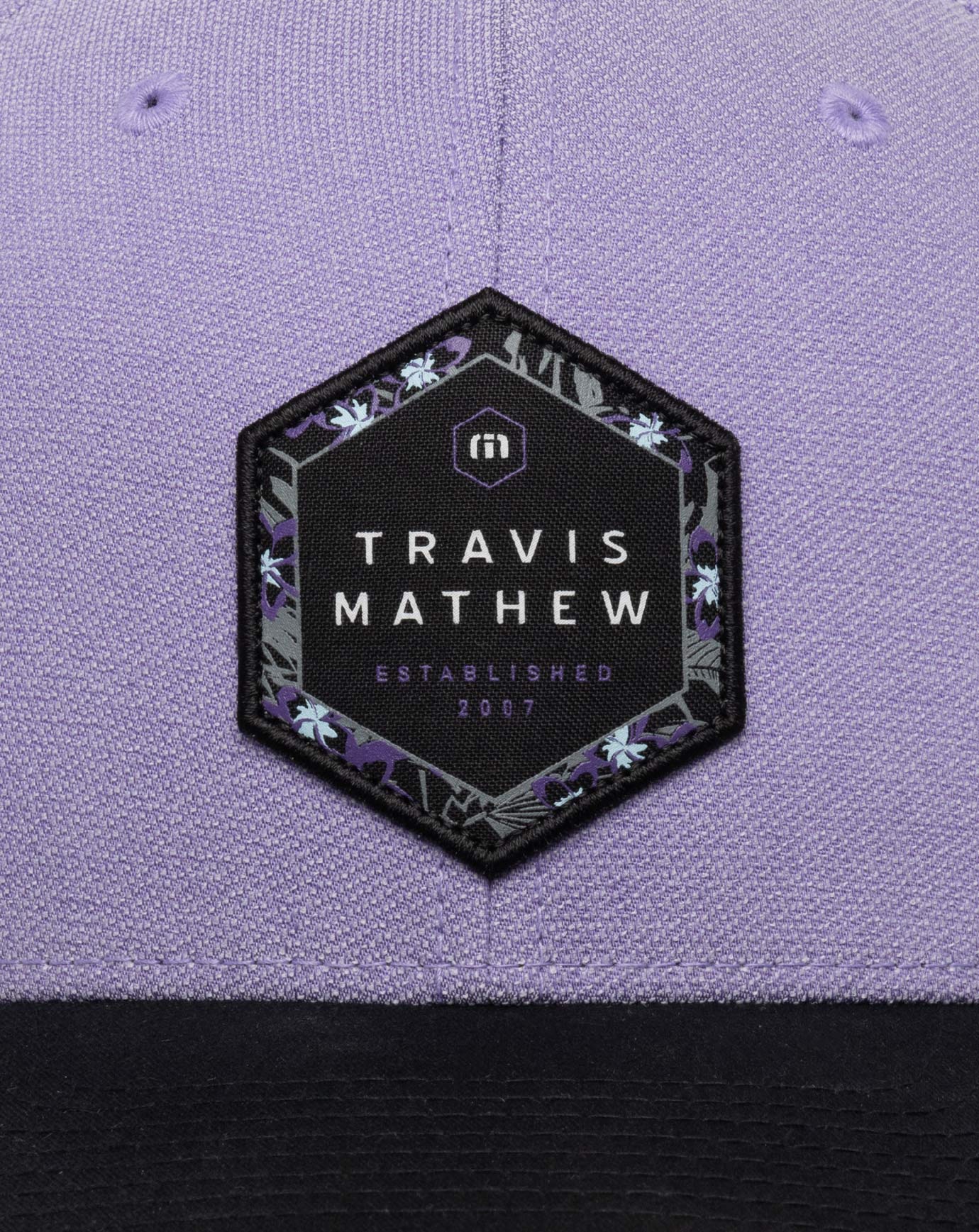 TravisMathew | Tall Bamboo Fitted Hat - Heather Imperial