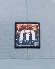 TravisMathew | Table For Two Fitted Hat - Heather Ash Blue
