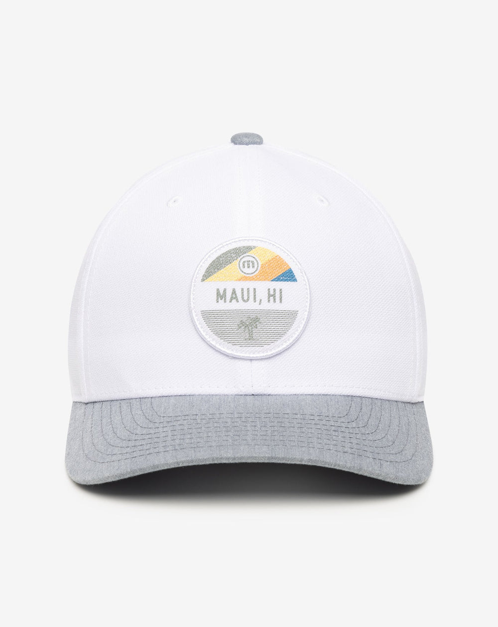 TravisMathew | Test The Waters Fitted Hat - White