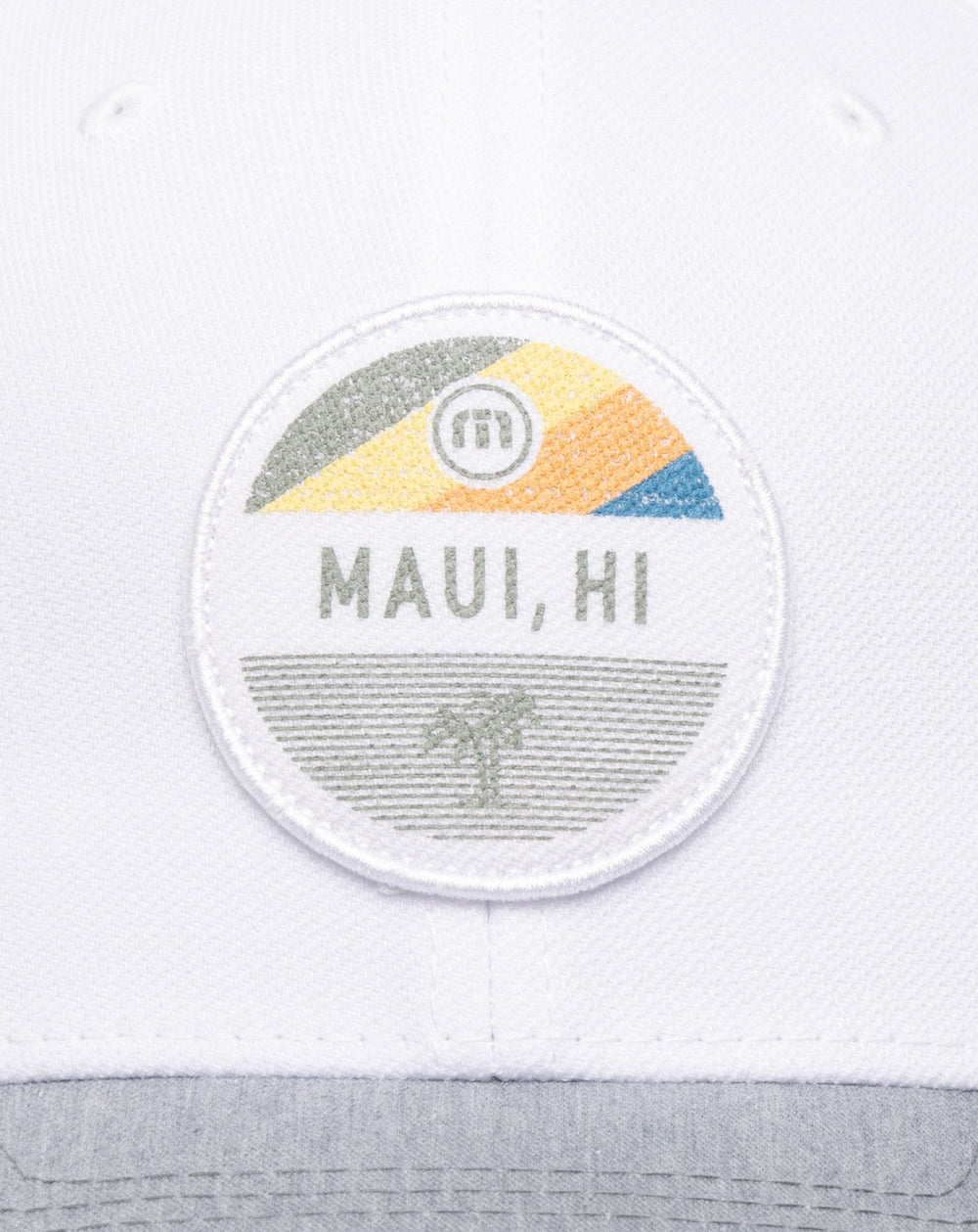 TravisMathew | Test The Waters Fitted Hat - White