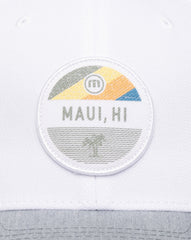 TravisMathew | Test The Waters Fitted Hat - White