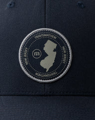 TravisMathew | East Coast Time Fitted Hat - Blue Nights