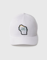 TravisMathew | Pavilion Fitted Hat - White