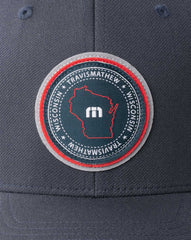 TravisMathew | Vernon Fitted Hat - Blue Nights