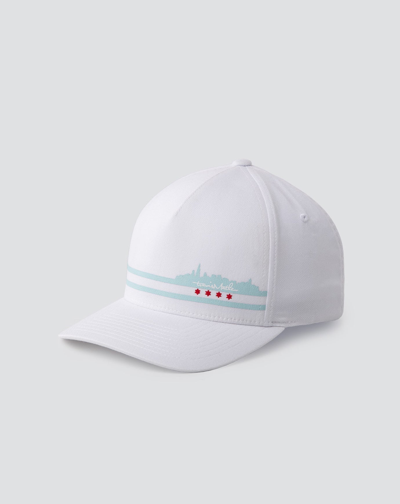 TravisMathew | Fosse Fitted Hat - White