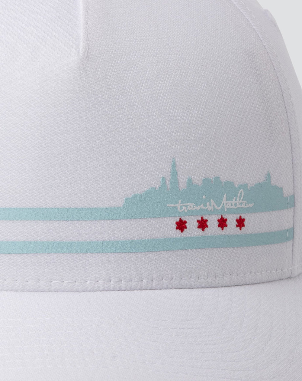 TravisMathew | Fosse Fitted Hat - White