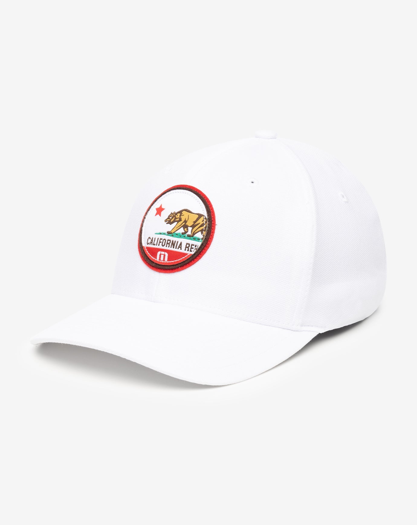 TravisMathew | Cali Patch 3.0 Fitted Hat - White