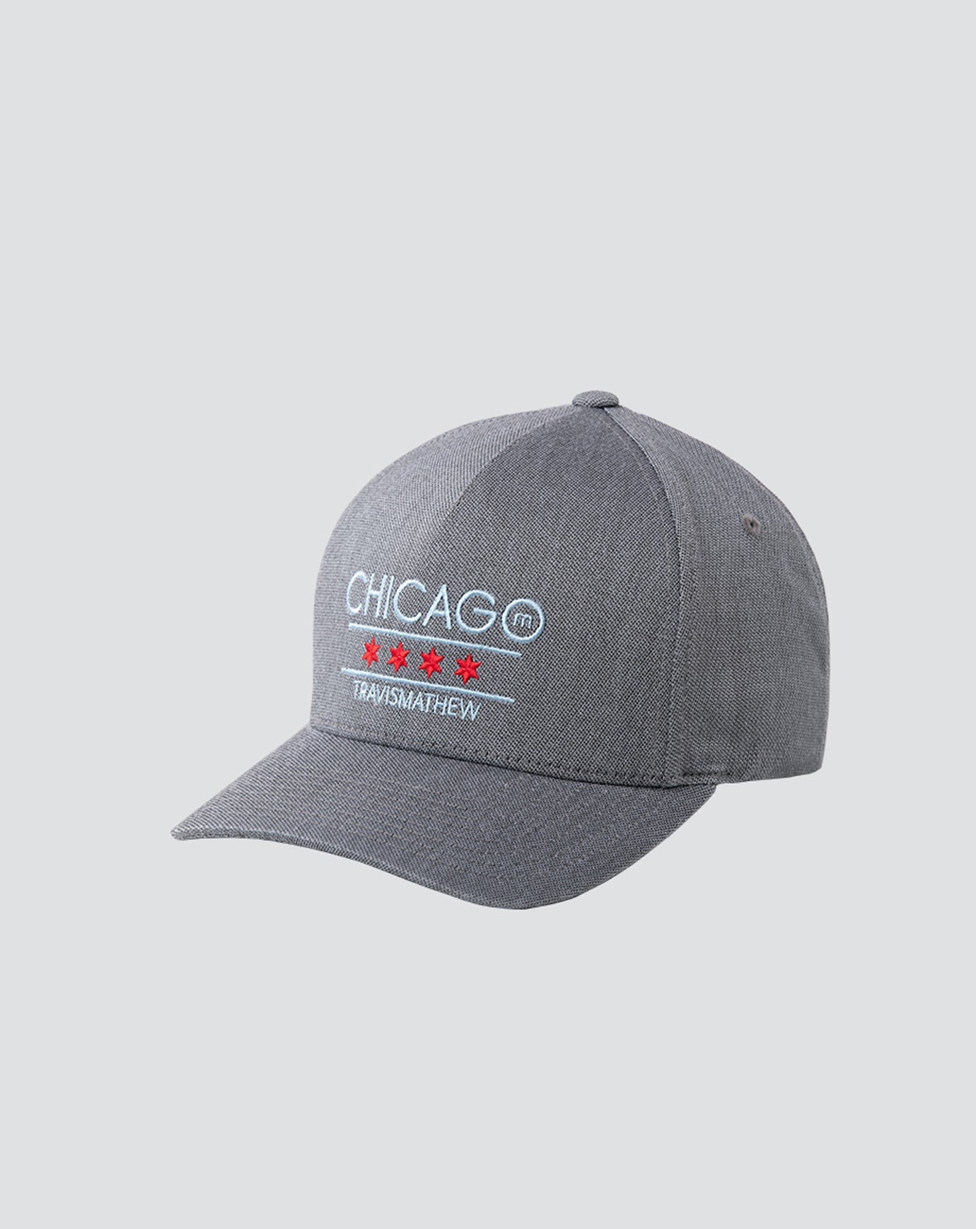 TravisMathew | South Side Fitted Hat - Heather Quiet Shade