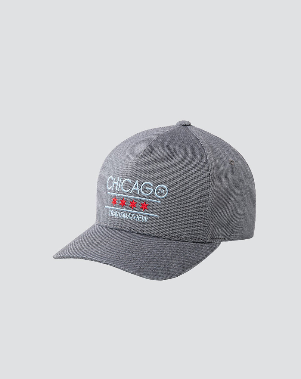 TravisMathew | South Side Fitted Hat - Heather Quiet Shade