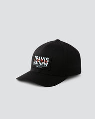 TravisMathew | Bulls Take The Court Fitted Hat - Black