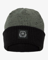 TravisMathew | Cloud Waffle Beanie - Dark Olive