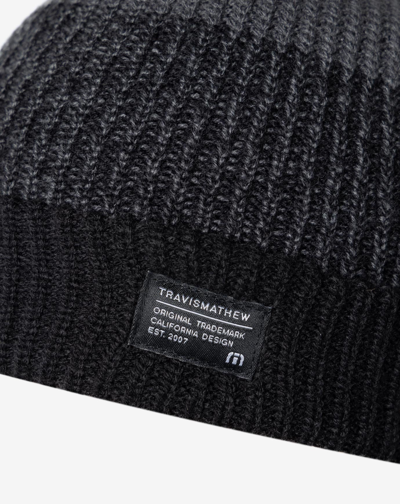 TravisMathew | Prevailing Winds Beanie - Heather Black