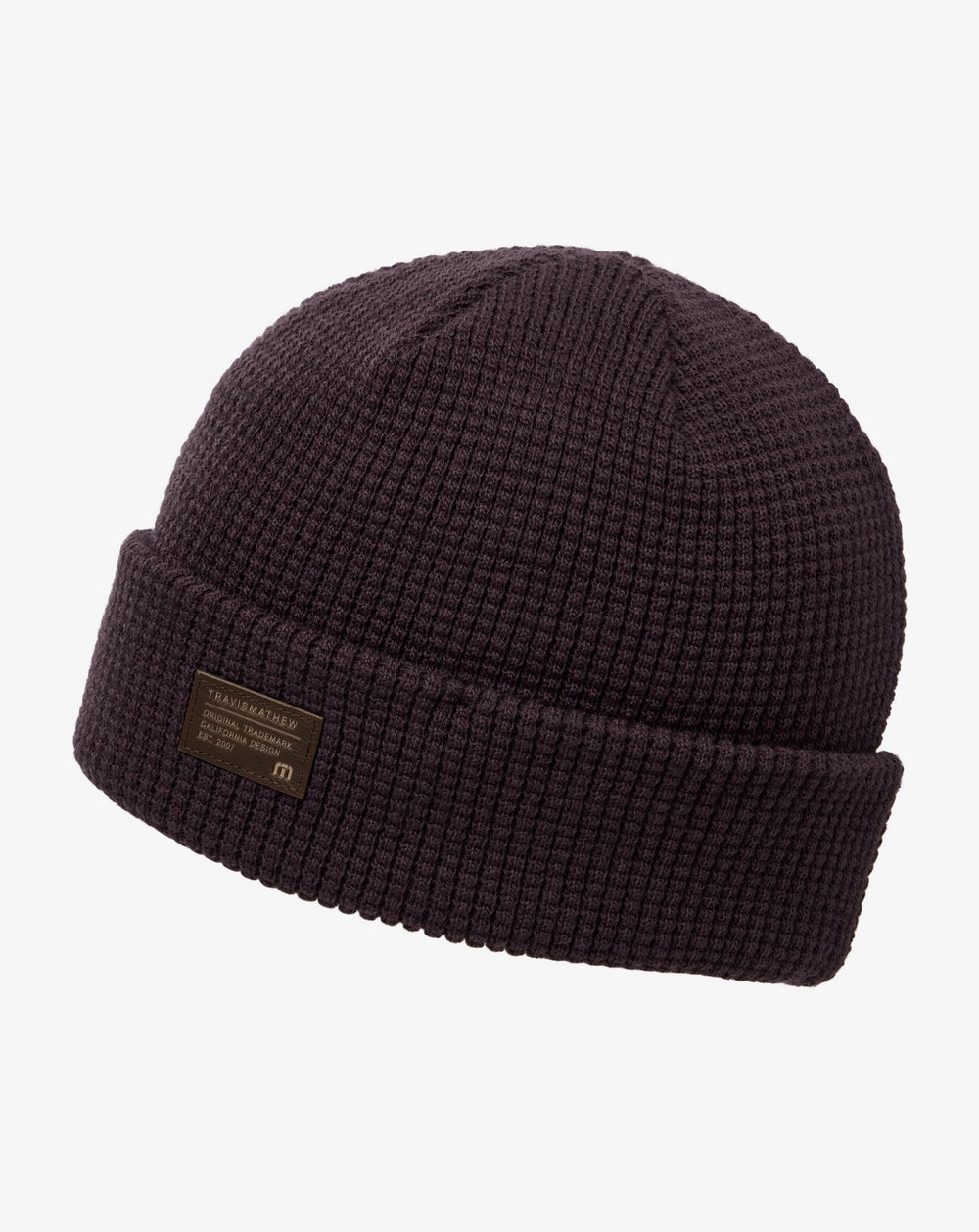 TravisMathew | Cloud Waffle Beanie - Plum