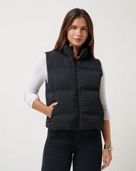 TravisMathew | Moontide Bonded Puffer Vest - Black