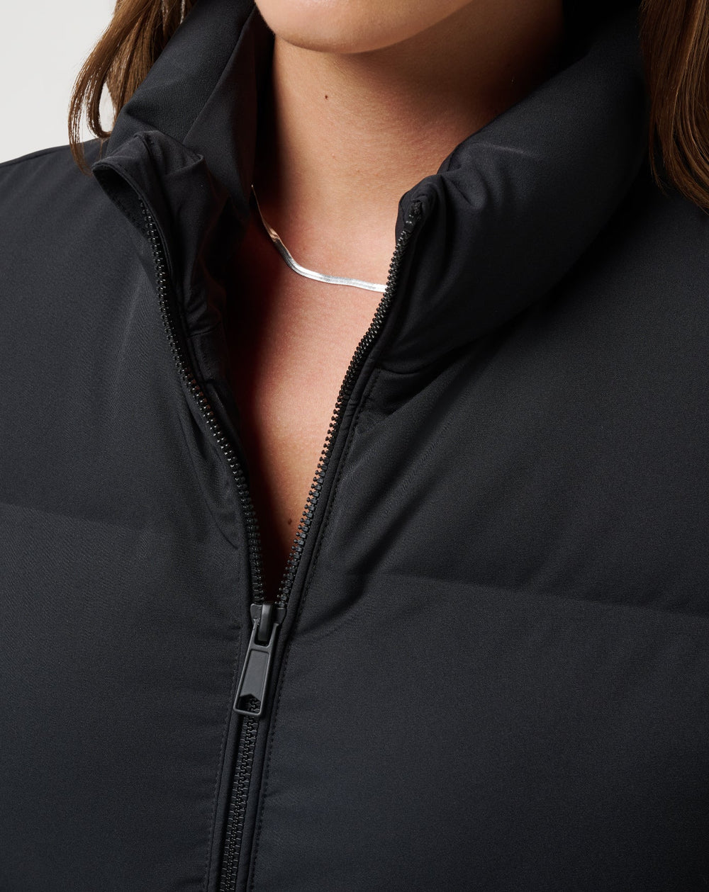 TravisMathew | Moontide Bonded Puffer Vest - Black
