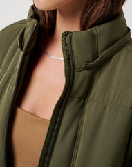 TravisMathew | Mont Blanc Hood Puffer - Grape Leaf