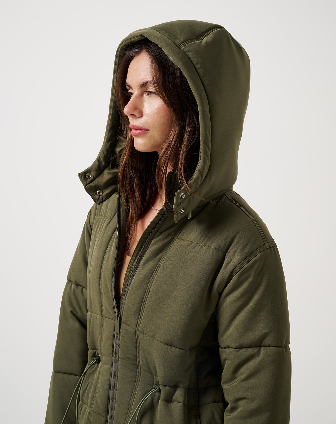 TravisMathew | Mont Blanc Hood Puffer - Grape Leaf