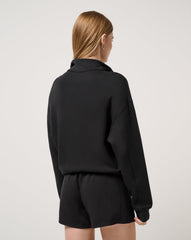 TravisMathew | Skyloft Soft Half Zip 2.0 - Black