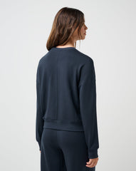 TravisMathew | Cloud Terry Crew - Navy Blazer
