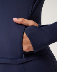 TravisMathew | Moveknit Full Zip 2.0 - Navy Blazer