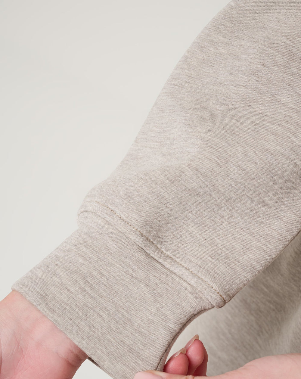 TravisMathew | Cloudscape Pullover - Heather Savannah Tan