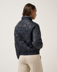 TravisMathew | Lights At Night Quilted Jacket - Obsidian