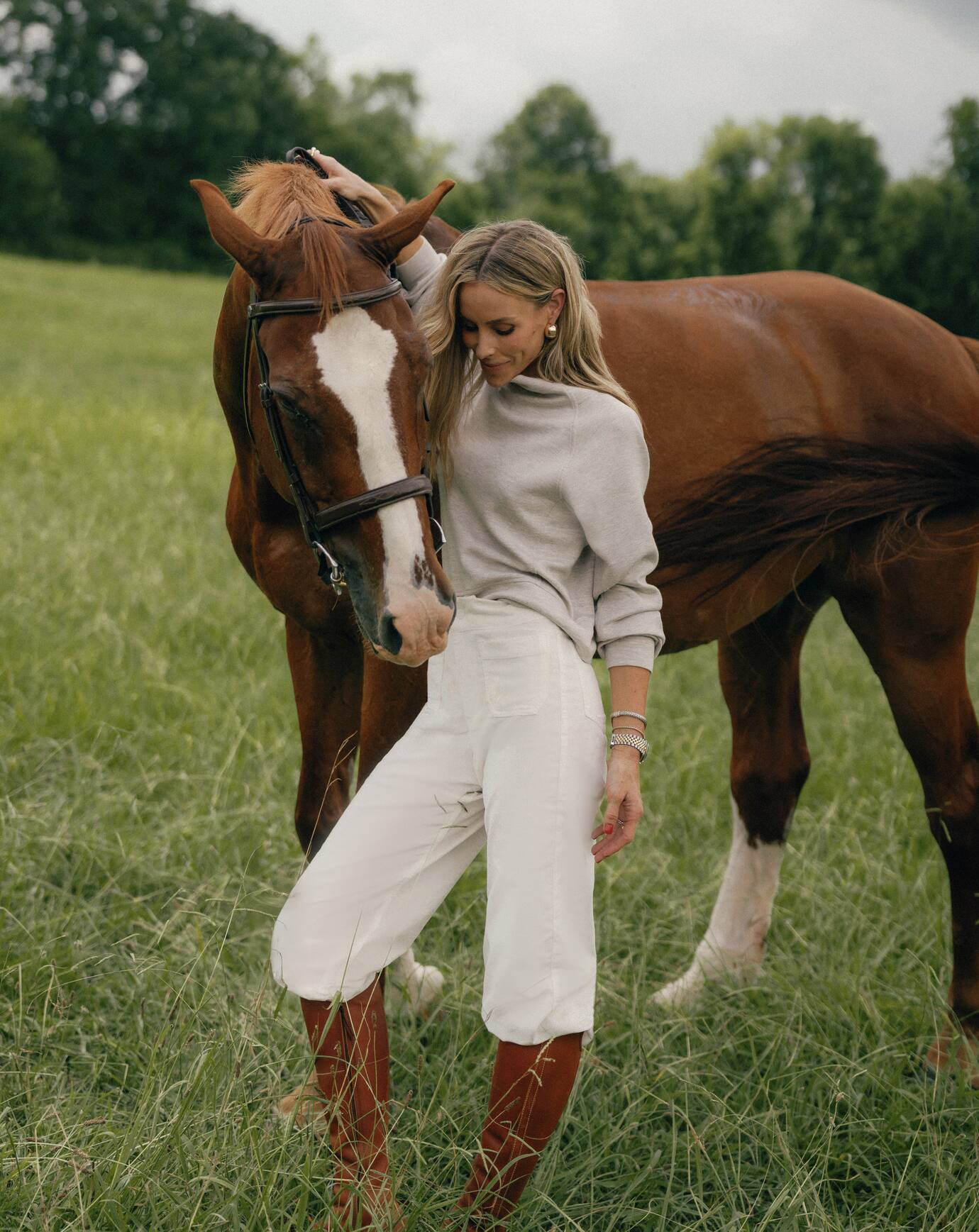 TravisMathew | Skyloft Soft Funnel Neck - Heather Savannah Tan