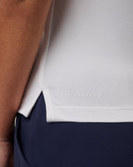 TravisMathew | Skyloft Light Sleeveless Polo - White