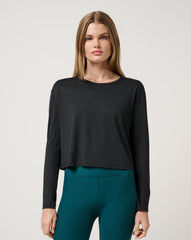 TravisMathew | Skyloft Light Celestia Top - Heather Black