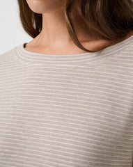 TravisMathew | Coastal Rib Yacht Me Pullover - Heather Island Fossil