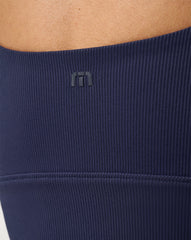 TravisMathew | Moveknit Rib Sport Top - Navy Blazer