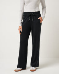 TravisMathew | Cloud Terry Wide Leg Pant - Black
