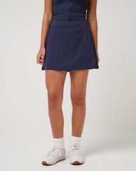 TravisMathew | Moveknit Game Set Match Skort - Navy Blazer
